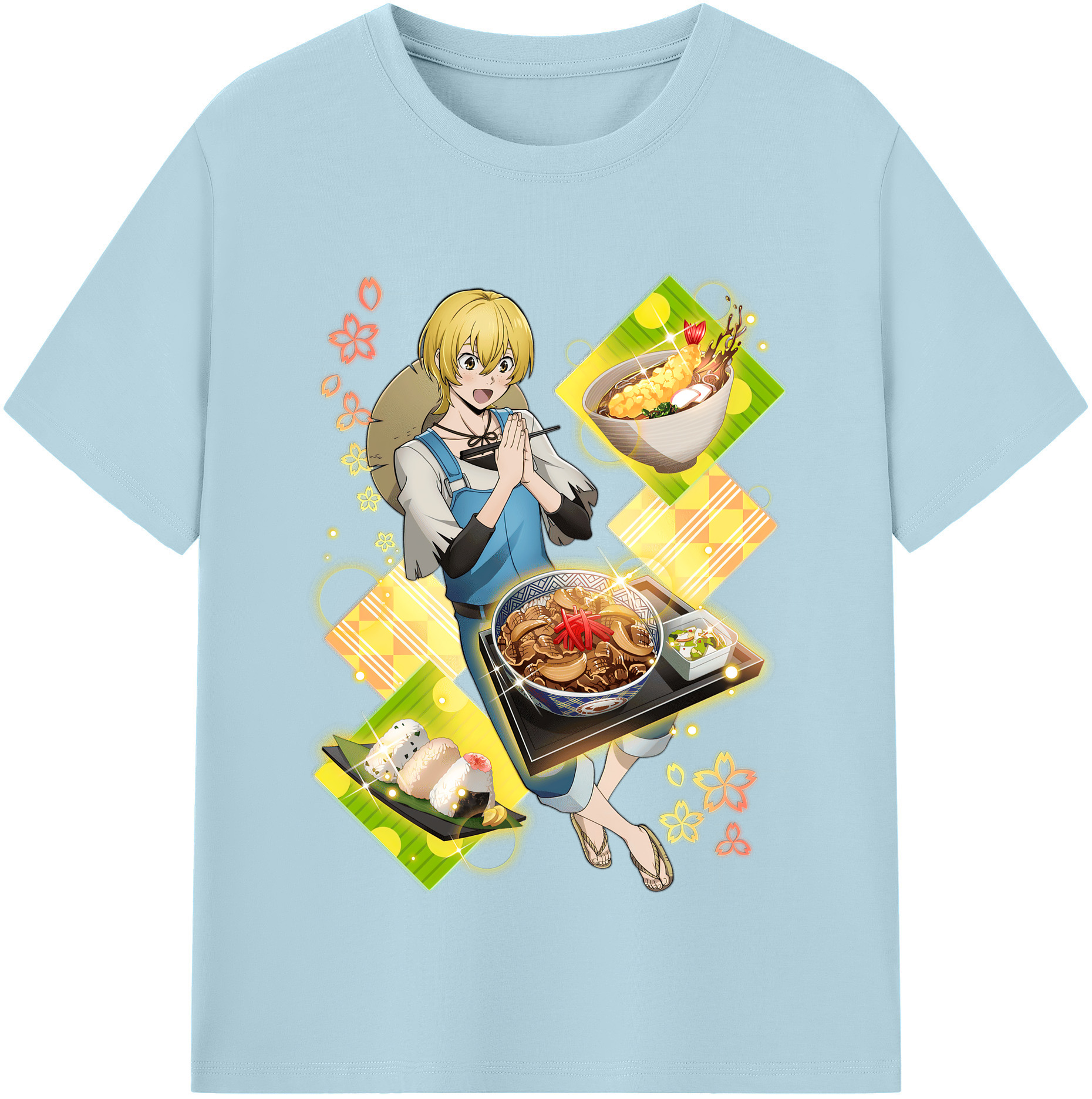 （画像用） 文豪ストレイドッグス Bungo Stray Dogs 綿100％半袖Tシャツ（フロントプリント）